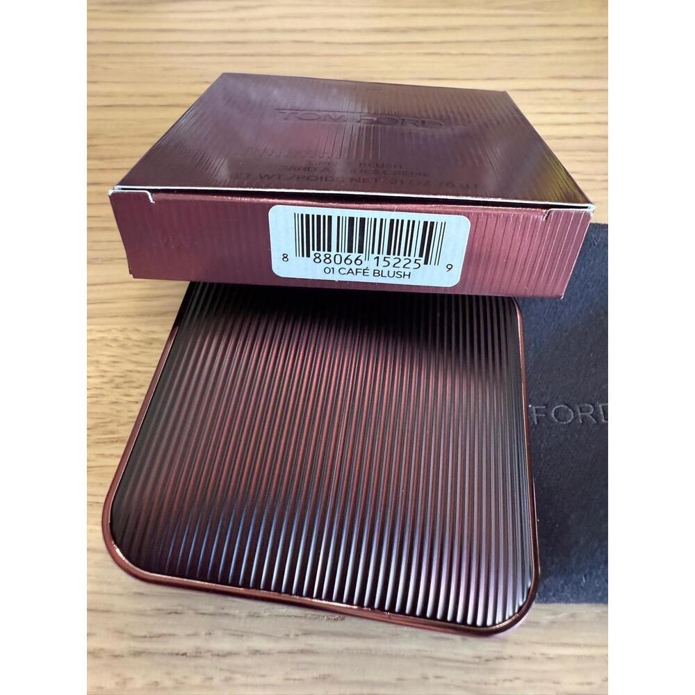NIB Tom Ford Creme Blush - 01 Cafe (Rosy Nude) - Picture 6 of 7